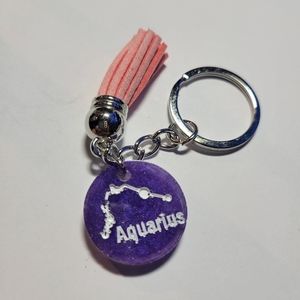 Aquarius keychain